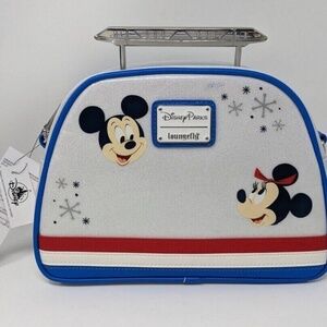 Disney Loungefly 50th Anniversary Contemporary Resort Monorail Crossbody Bag NWT